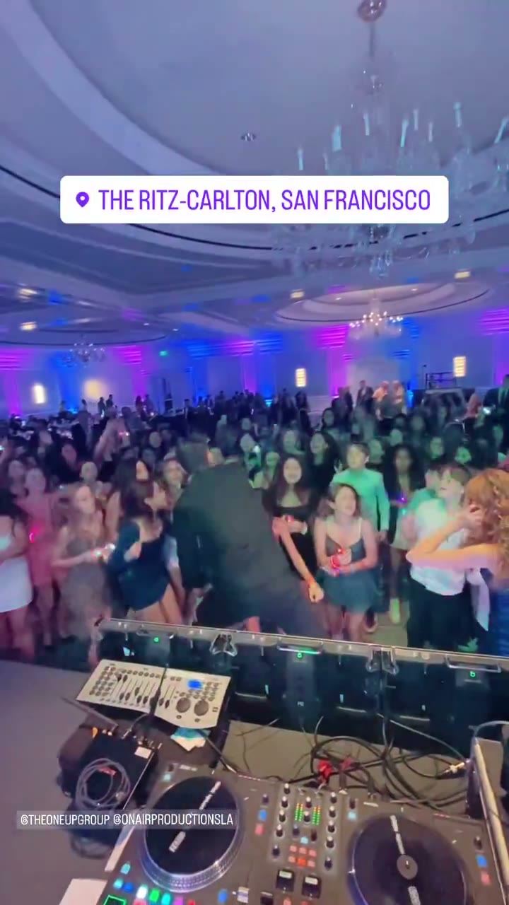 Bar Mitzvah at The Ritz-Carlton, San Francisco
