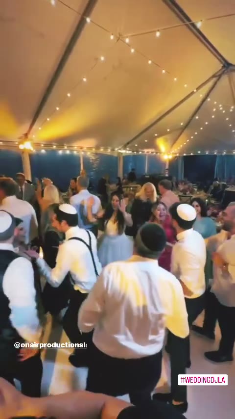 Wedding Hora — Circle Dancing Under a Tent